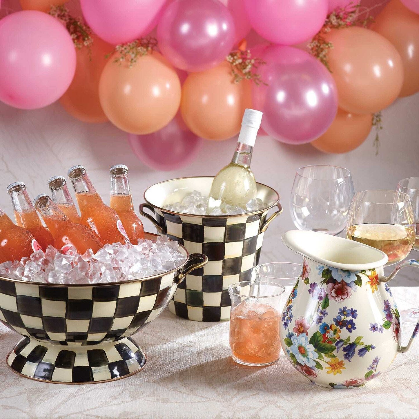 Courtly Check Everything Bowl Large by Mackenzie Childs