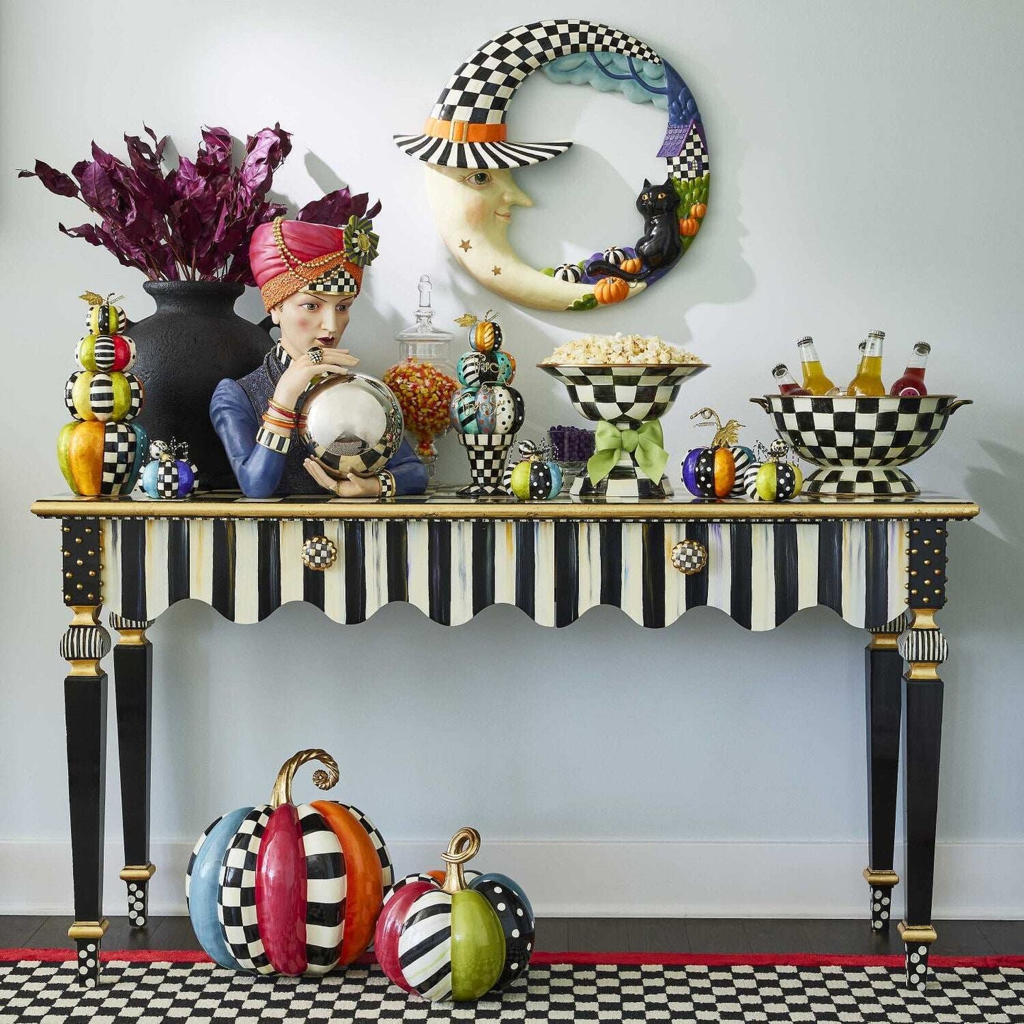 Courtly Check Everything Bowl Large by Mackenzie Childs