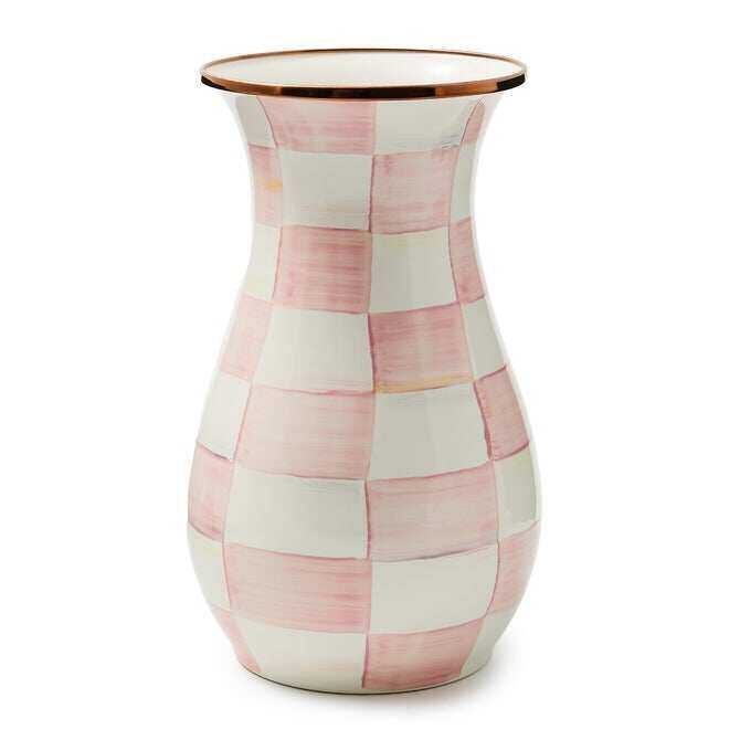 Enamel Tall Vase