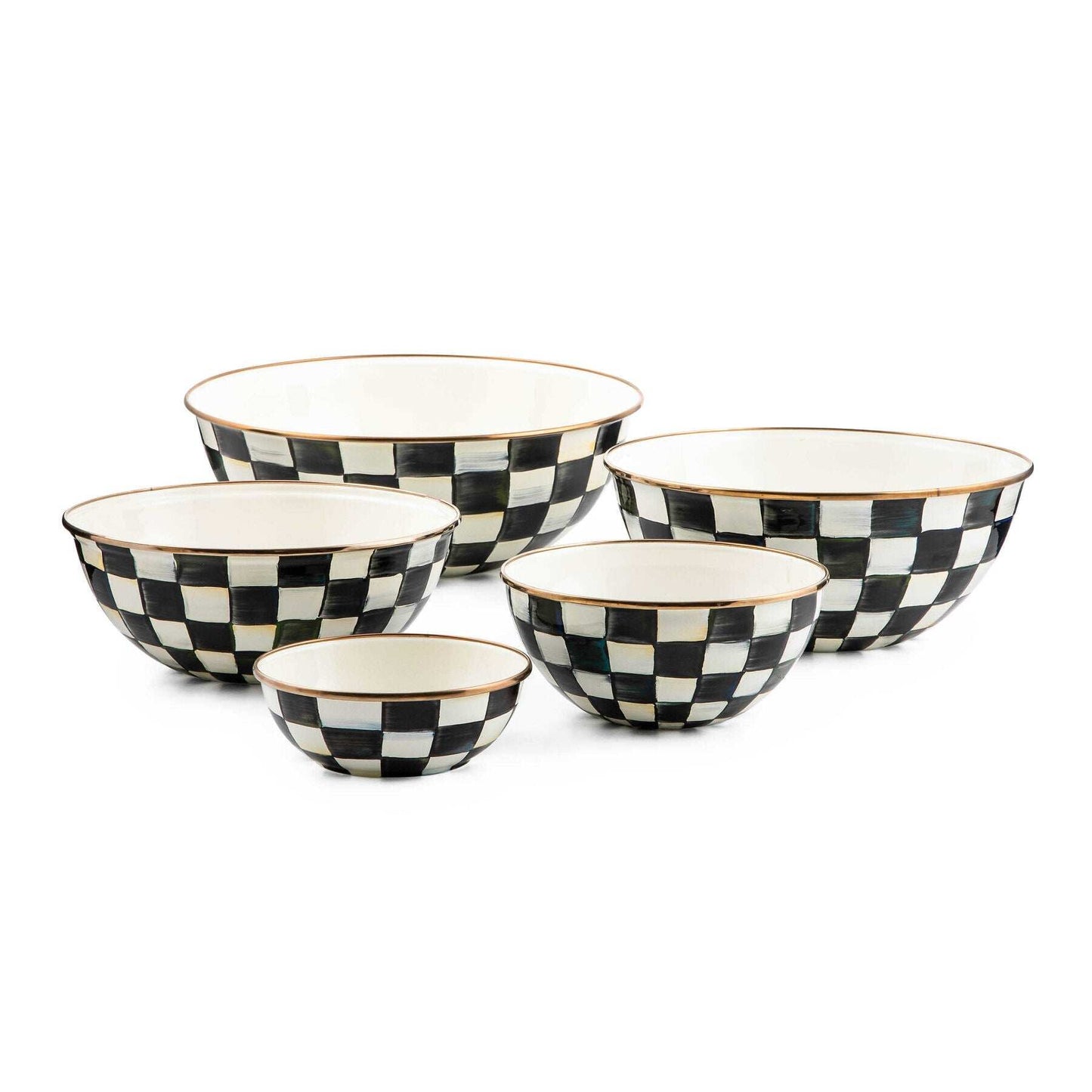 Courtly Check Small Everyday Bowl by MacKenzie-Childs