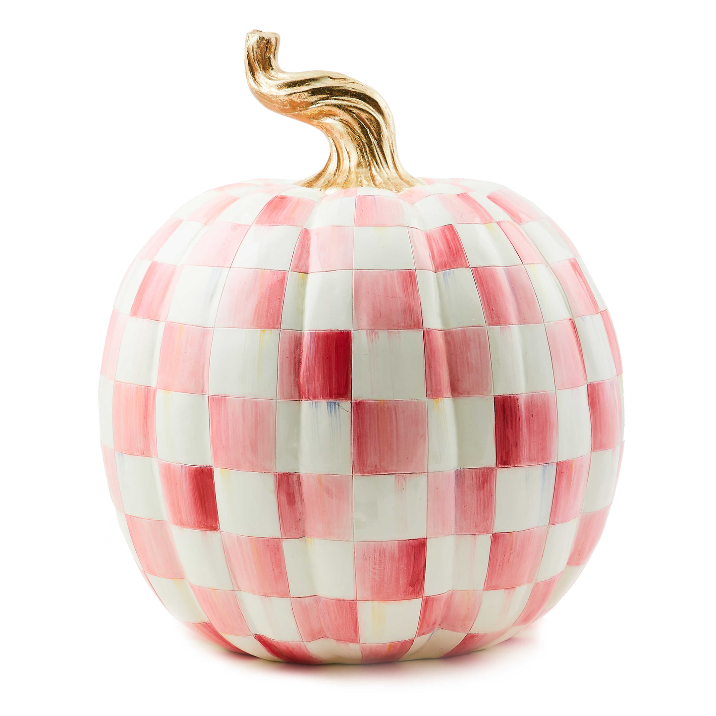 🎉Limited Time Promotion💝Buy 2 Get 2 FREE✨MacKenzie- Childs Medium Stripe and Large Check Pumpkins
