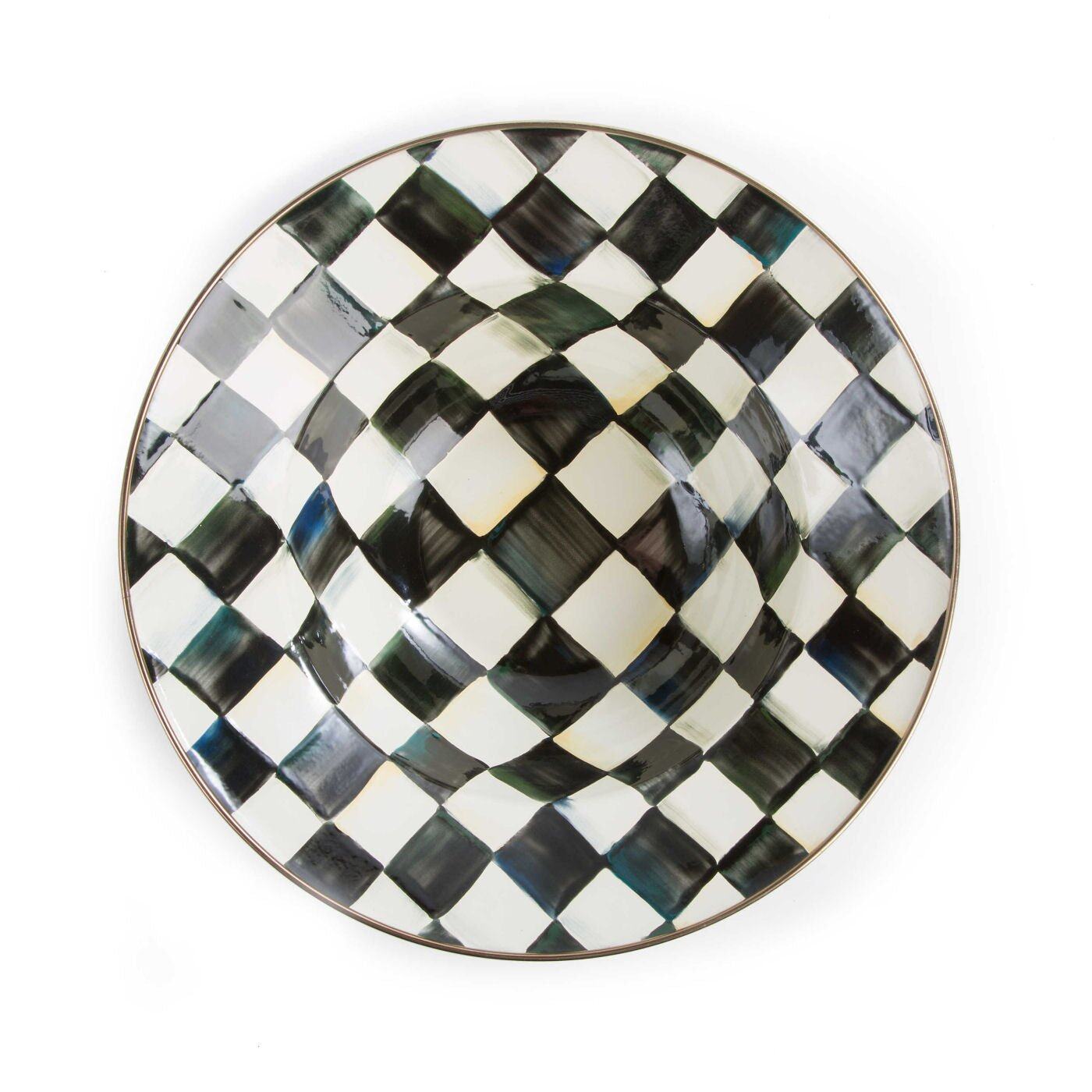 Courtly Check Serving Bowl