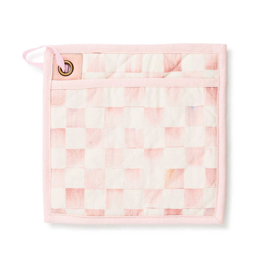 Rosy Check Potholder MacKenzie-Childs