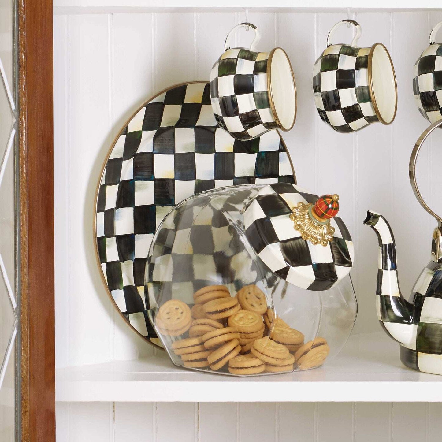MacKenzie-Childs Courtly Check Charger/Plate