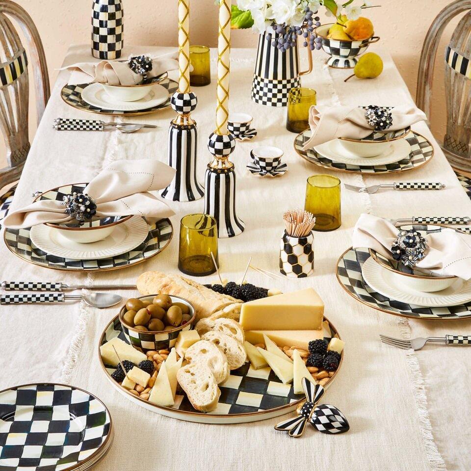 MacKenzie-Childs Courtly Check Charger/Plate